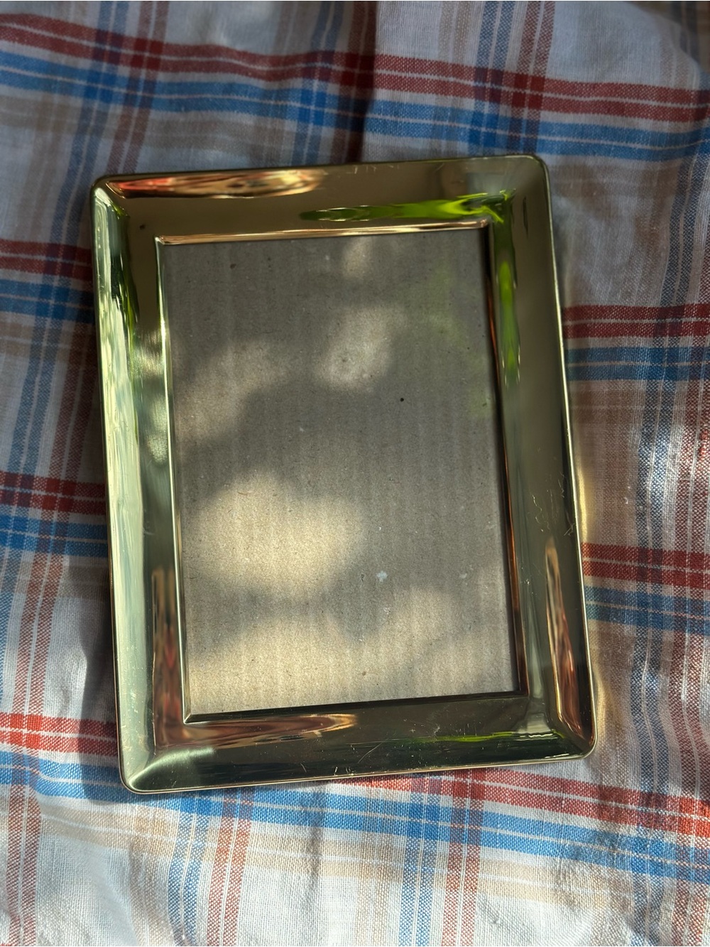 Vintage Brass Picture Frame